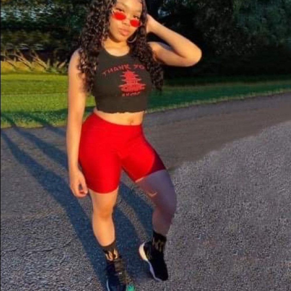 Thank You Enjoy Crop Top SET